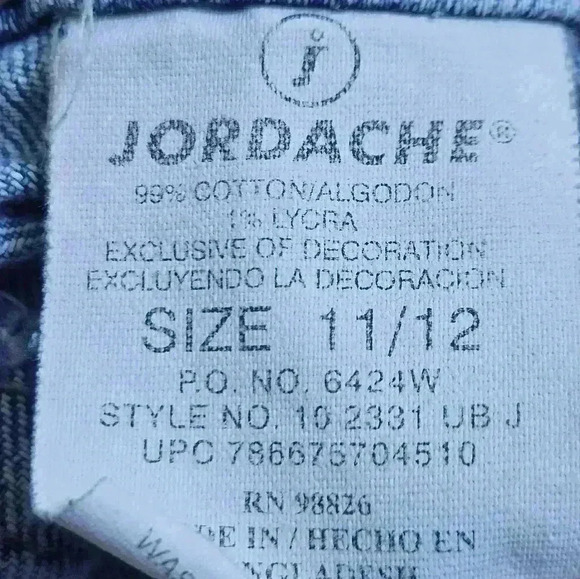 Jordache Stretch Bootcut Jeans Size 11/12 - Picture 14 of 15